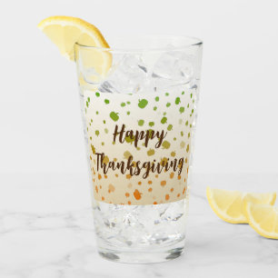 Verre Citrouilles de Thanksgiving
