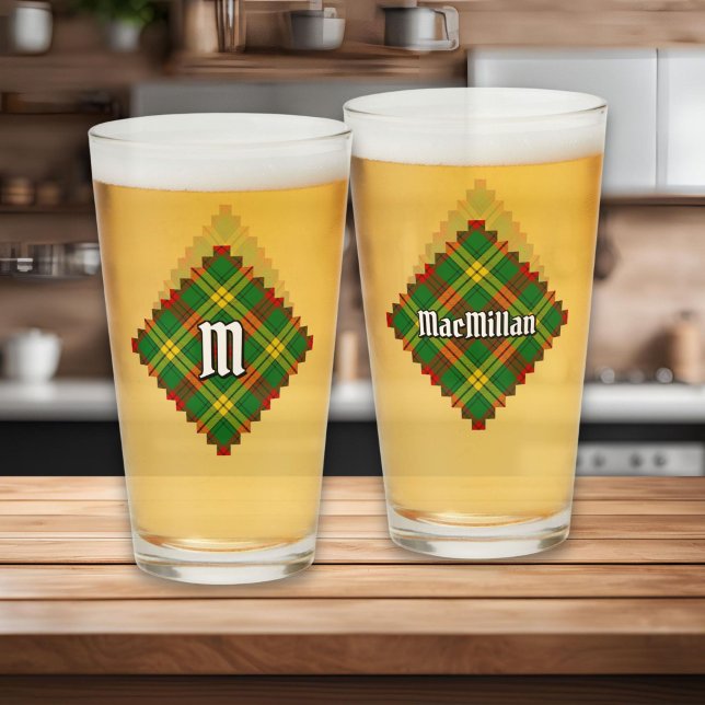 Verre Clan MacMillan Tartan (Créateur téléchargé)