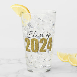 Verre Classe de Parties scintillant d'or de 2024