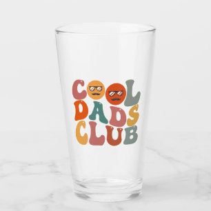 Verre Club des papas cool Papa Fête des Pères Rétro Groo