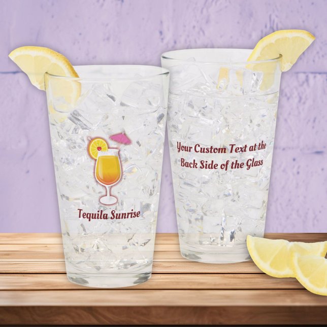 Verre Cocktail Tequila Sunrise (Créateur téléchargé)