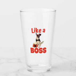 Verre Comme Un Patron Allemand Boss