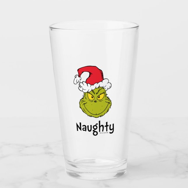 Verre Comment Grinch Stol Christmas | Naughty Grinch (Devant)
