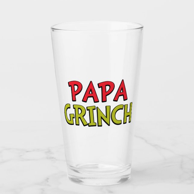 Verre Comment le pouce a volé Noël | Papa Grinch Mug (Devant)