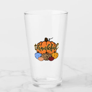 Verre Conception Citrouille de l'automne