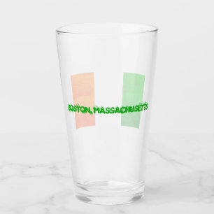 Verre Conception de drapeau - Vibrations irlandaises de