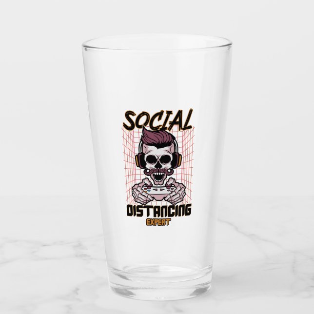 Verre Conception de jeux d'expert en distanciation socia (Devant)