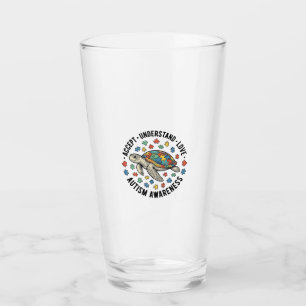 Verre Conception de vecteur de puzzle de tortue pour la