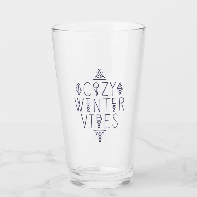 Verre Conception de vidéos d'hiver (Devant)