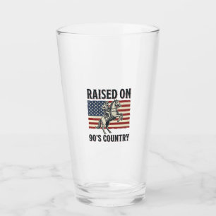 Verre Conçu pour Chemise Western Cowboy Country 90s_
