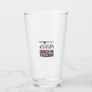 Verre Conçu pour la liberté Chemise de pêche patriotique