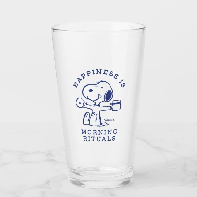 Verre Confort et sécurité | Le bonheur, c'est les rituel (Devant)