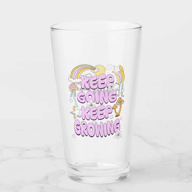 Verre Continuer à croître (Devant)