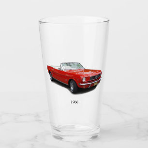 Verre convertible rouge 1966