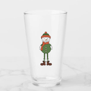 Verre Cool Snowman
