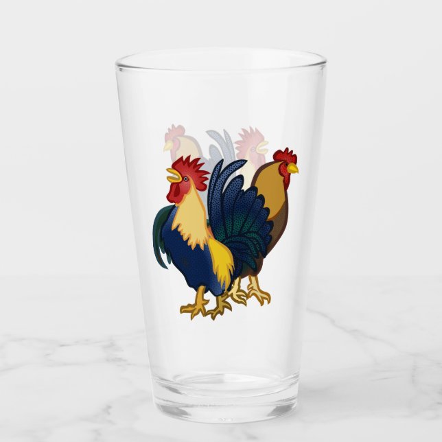Verre Coq (Devant)