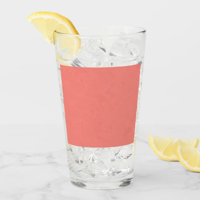 Verre Corail rose (Devant glace)