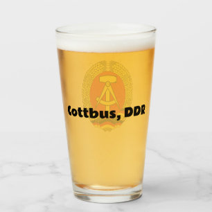 Verre Cottbus, Allemagne de l'Est (DDR, RDA) Ossi