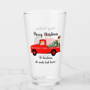Verre Coupe de Glass Cats de Noël
