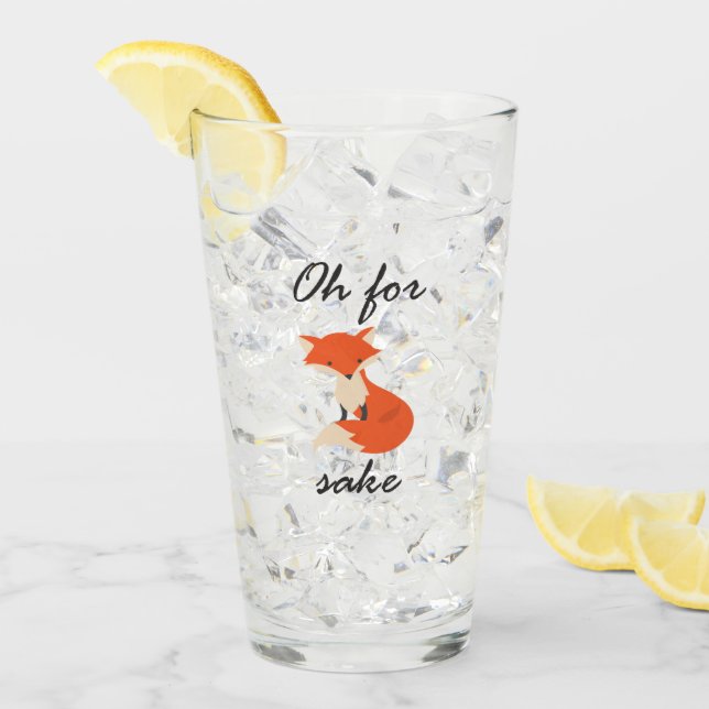 Verre Coupe Fox Sake Glass (Devant glace)