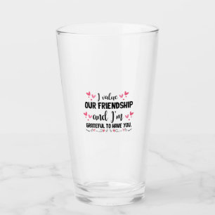 Verre Couple Cadeau Je Valeur Nos Amis