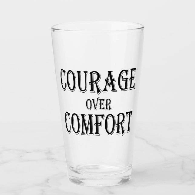 Verre Courage sur confort (Devant)