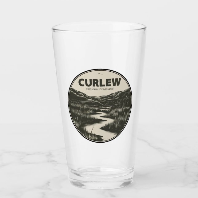 Verre Courlis National Grassland Idaho Stream (Devant)