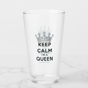 Verre Couronne argentée polie de la reine SlipperyJoe's