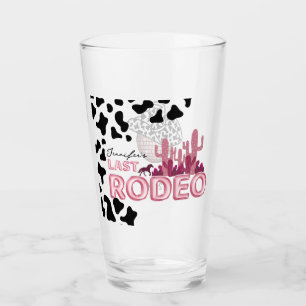 Verre Cowgirl bachelorette fête Dernier Rodeo