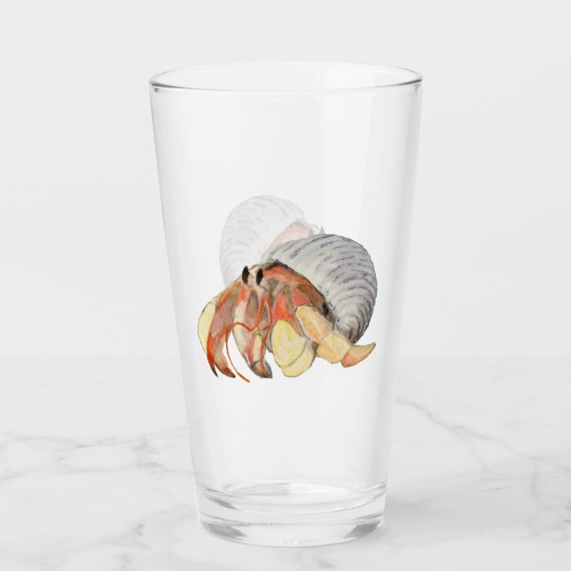 Verre Crabe hermite (Devant)