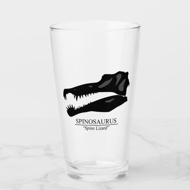 Verre Crâne de spinosaurus (Devant)