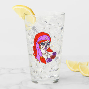 Verre Crâne de sucre tzigane