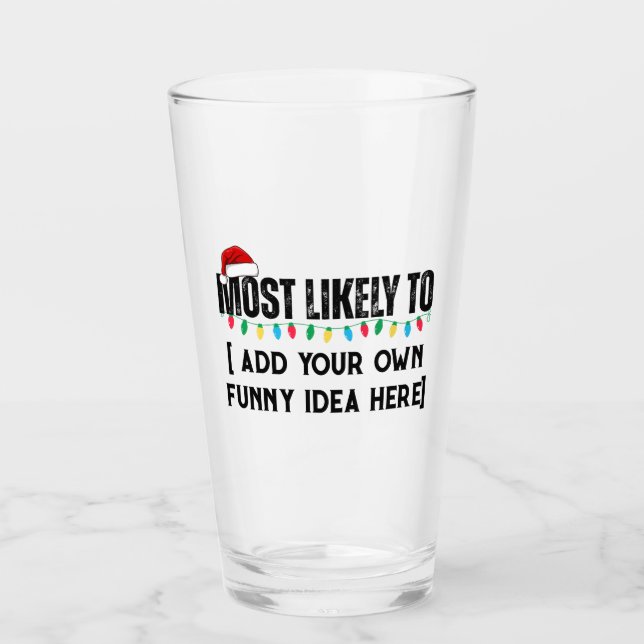 Verre 😂 créer un drôle le plus susceptible d'être citée (Devant)
