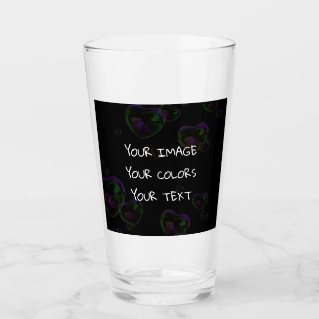 Verre Créer une personnalisation (Devant)