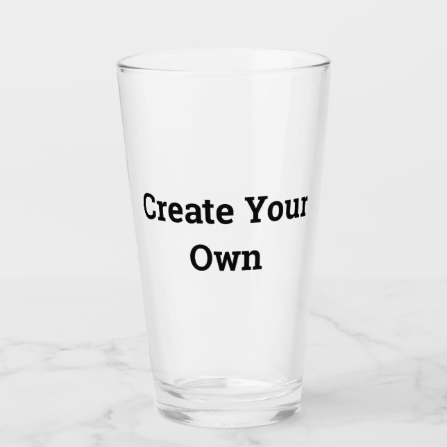 Verre Créez votre propre (Devant)