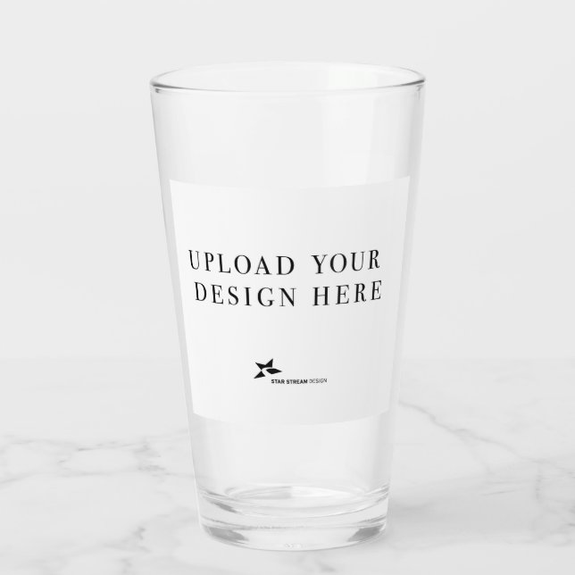 Verre Créez votre propre design (Dos)