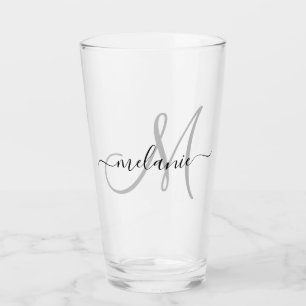 Verre Créez Votre Propre Monogramme Personnalisé Et Un S
