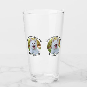 Verre Customisez votre propre photo personnalisée et nom