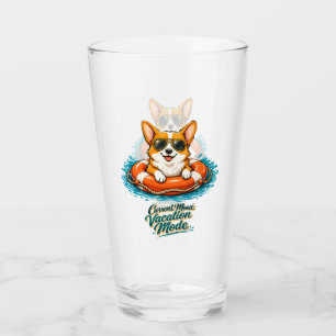 Verre Cute Corgi "Vacation Mode" Summer Design