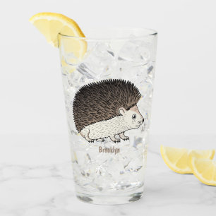 Verre Cute prickly hedgehog cartoon