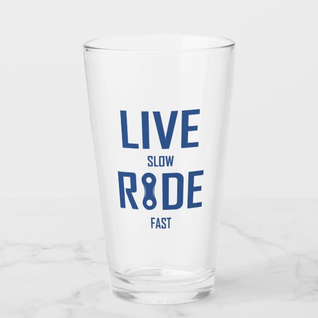 Verre Cyclisme rapide à vitesse lente en direct (Devant)