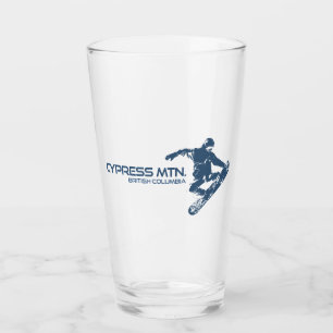 Verre Cypress Mountain Britanno-Colombien Snowboardeur
