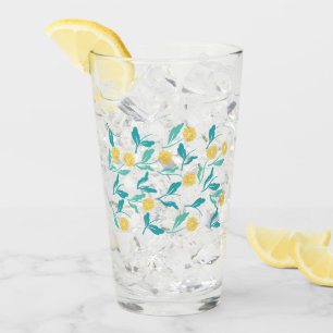 Verre Dandelion de printemps Fleurs et design Feuille