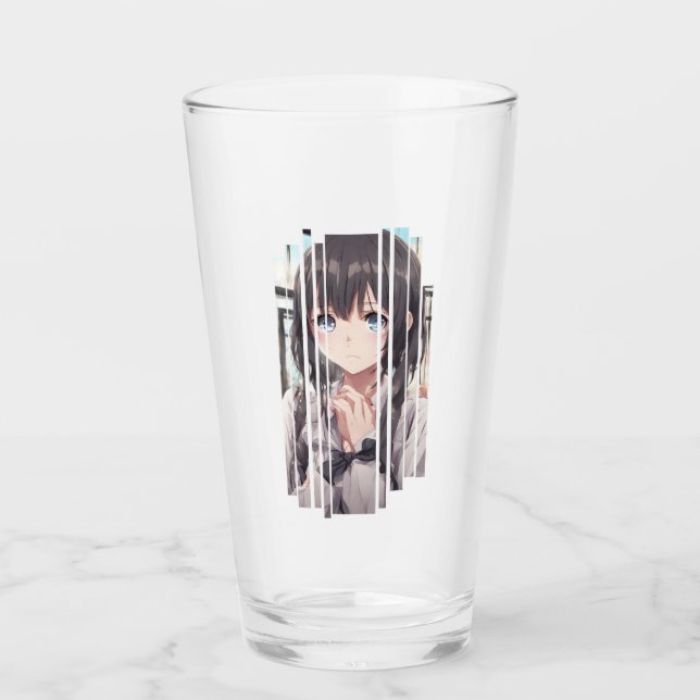 Verre Dandere Delight : Shy Anime Girl (Devant)