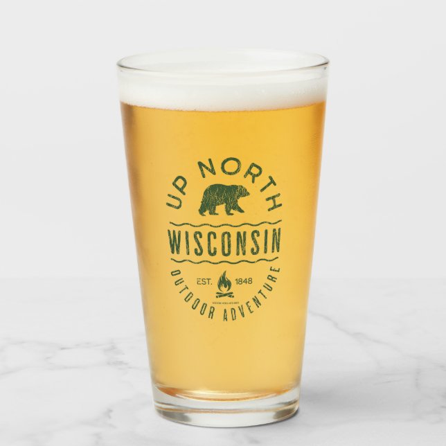 Verre Dans le nord du Wisconsin (Devant (rempli))