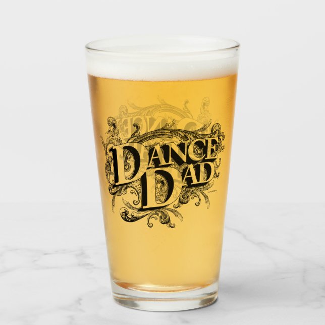 Verre Danse papa (Devant (rempli))