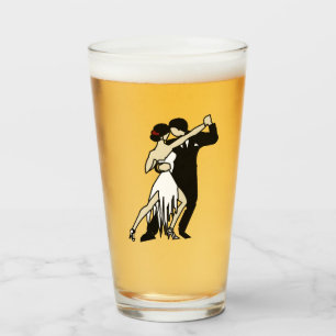 Verre Danseurs de tango