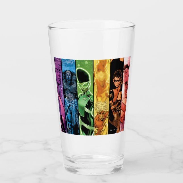 Verre DC Pride Comic Cover 2022 (Devant)