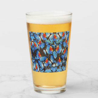 Verre de bière bleu Kanga