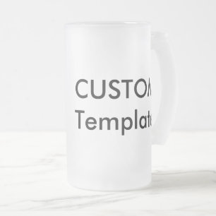 Verre de bière congelé personnalisé 16oz Stein Mug
